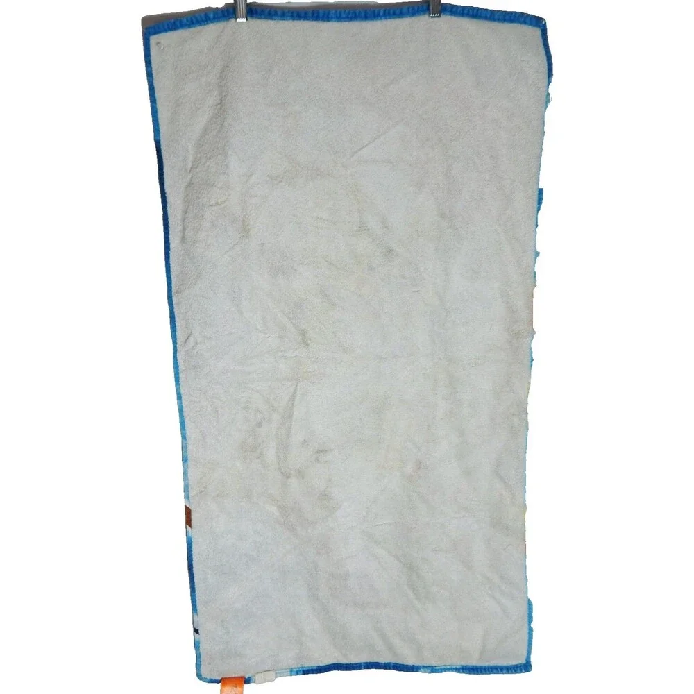 Teenage Mutant Ninja Turtles TMNT Rule Towel 2015 Nickelodeon 42x24 Blue
